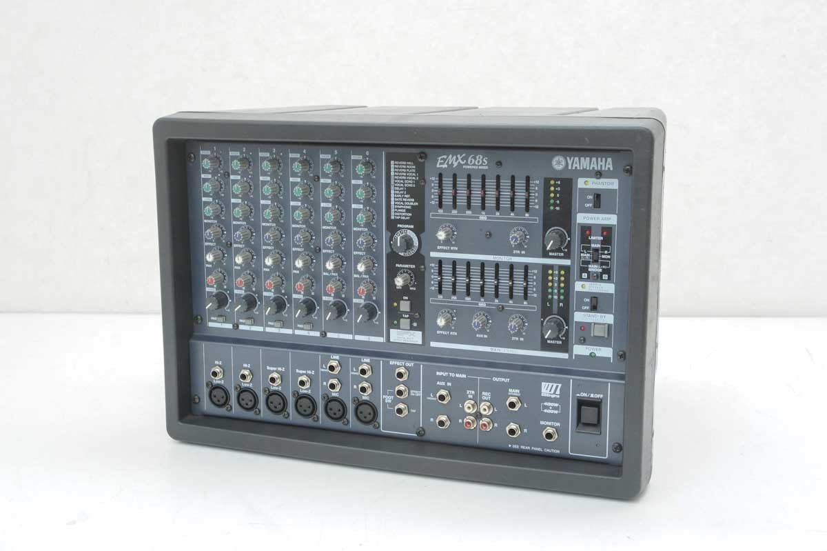YAMAHA ヤマハ 6chパワードミキサー EMX68S EMX68S YAMAHA パワード