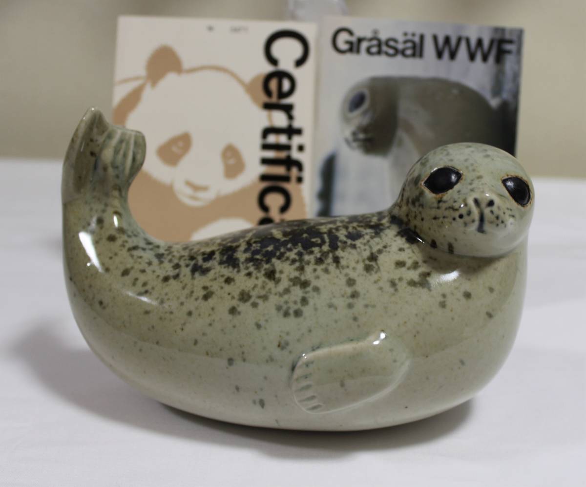 超希少 レア リサラーソン アザラシ Seal WWF シリーズ 2000体限定