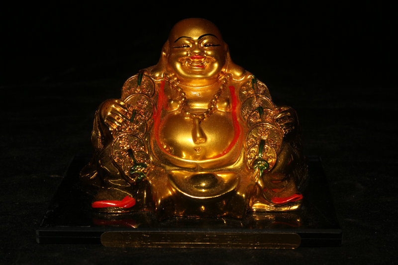 館蔵珍品 銅製 描金 浮彫 鏨刻 金剛菩薩像 仏像 宗教 置物 賞物』