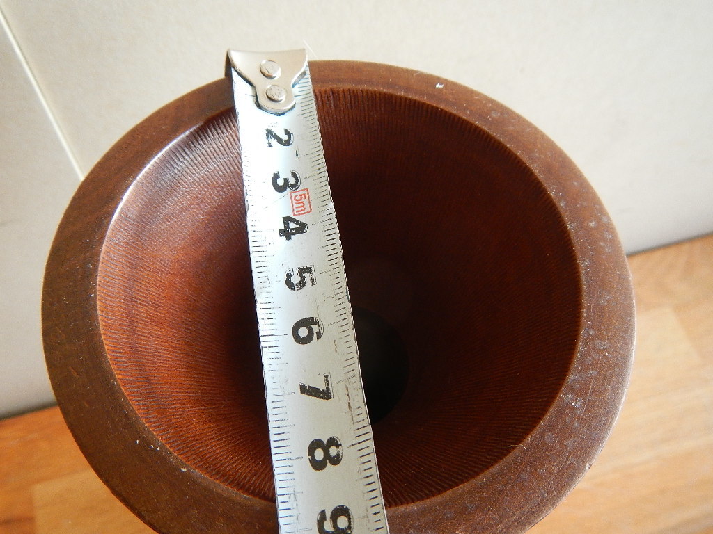 時代蒔絵鼓胴 宝尽くし文様 内部鉋目 （和楽器 漆芸 床の間 和風