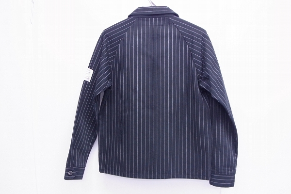 ☆CHALLENGER/チャレンジャー ストライプ柄 MOTORS デッキジャケット/Ｍ /080