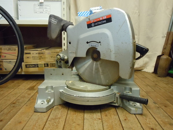 ☆【R3934】日立工機 HITACHI 380mm ブレーキ付 卓上丸ノコ C15FB 中古品 |