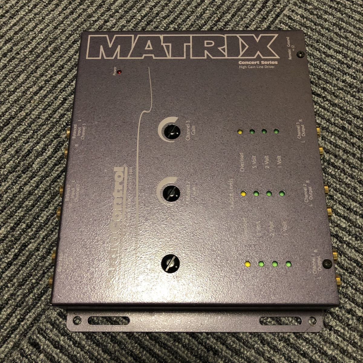Audio Control MATRIX オーディオコントロール 6ch ラインドライバー 
