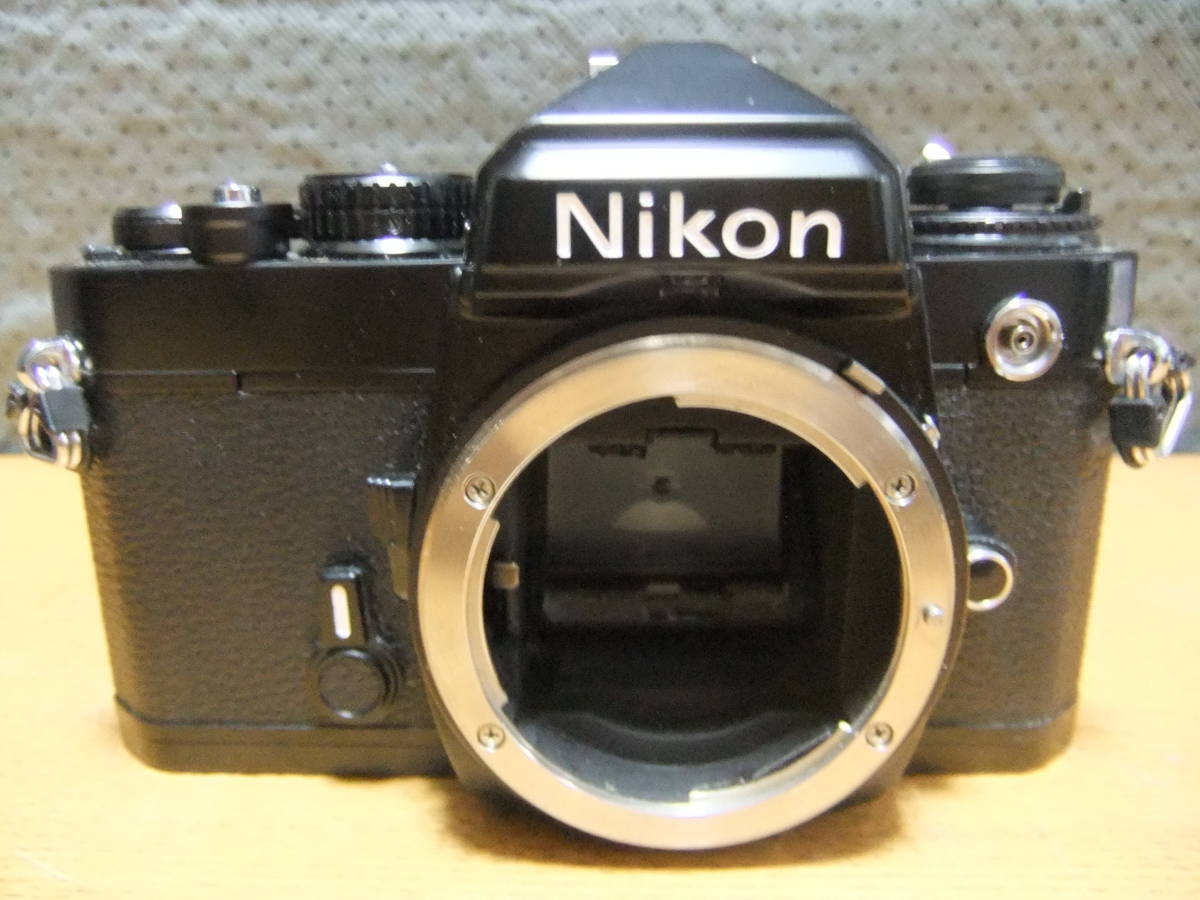 Nikon FE ブラック ボディ MF フィルム一眼レフ #618-1 ニコン FE
