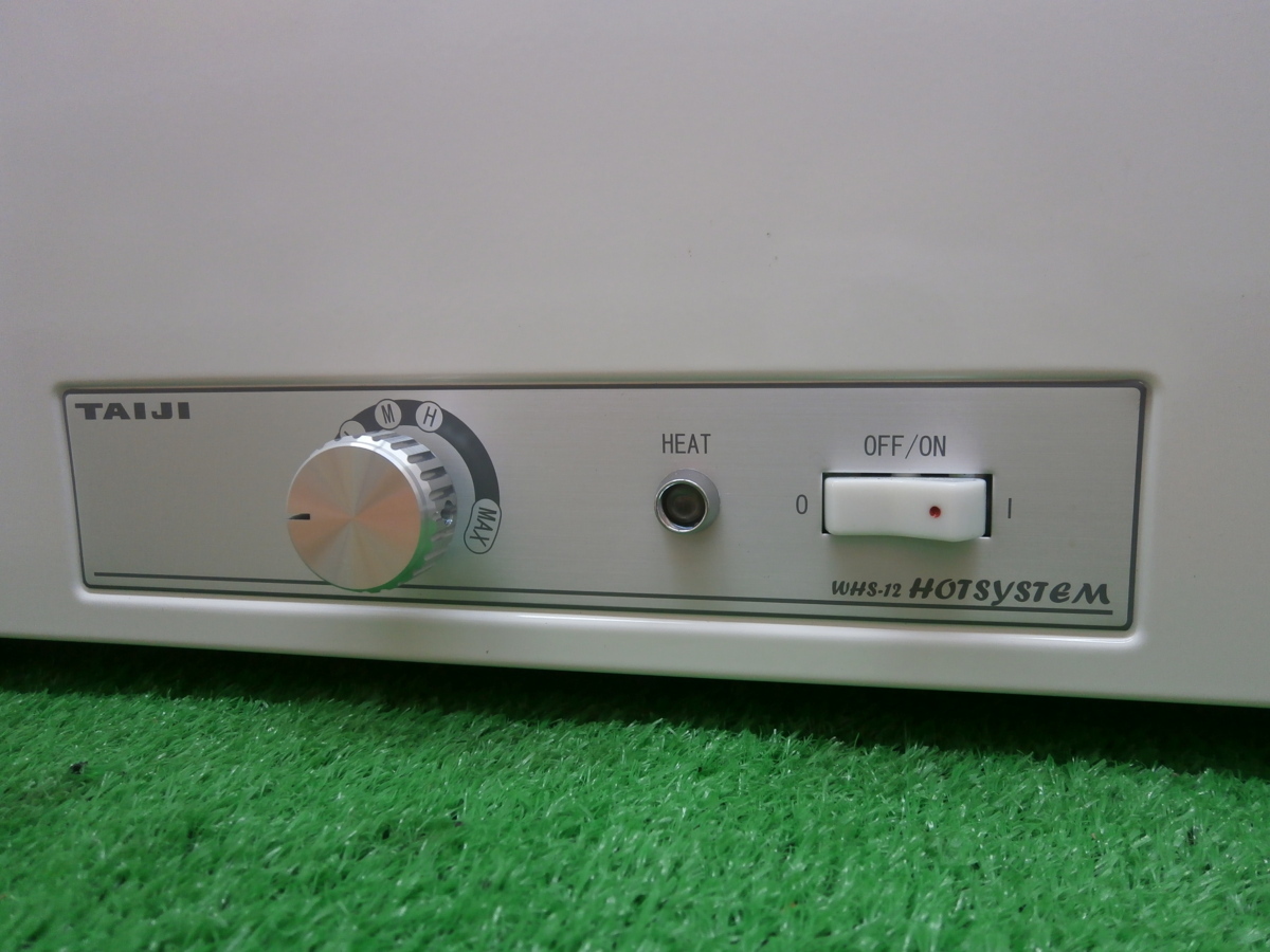 タイジ ホットシステム WHS-12 ホットストーン用ヒーター 石付き タイジ WHS-12 美品タイジ ストーンウォーマー ホットストーン