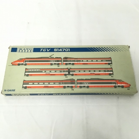 ジャンク KATO フランス国鉄 TGV S14701 鉄道模型 Nゲージ