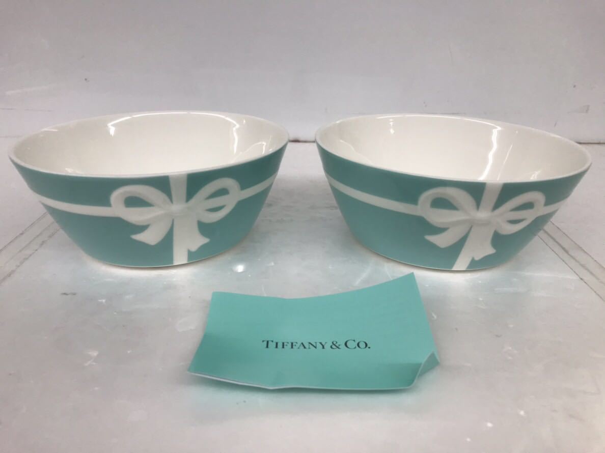 TIFFANY&Co. ティファニー ブルーボックスボウル ペア 新品未使用品