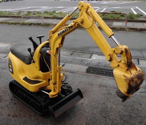 ◎ KOMATSU 小松製作所 マイクロショベル PC01 中古 ◎ 【公式通販】