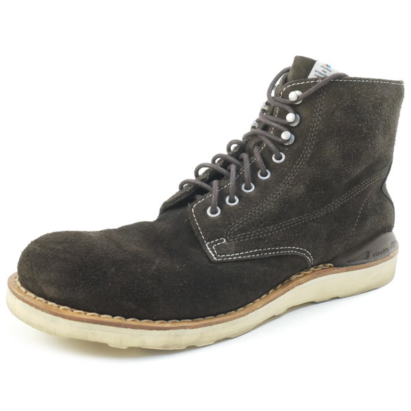 VISVIM ヴィズヴィム VIRGIL BOOTS -FOLK DK BRN ブーツ こげ茶 Size【29.0cm】 【中古品-良い】【中古】