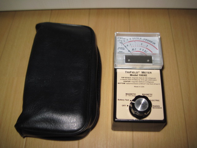 □電磁波□美品□電磁波測定器 トリフィールドメーター100XE Trifield 