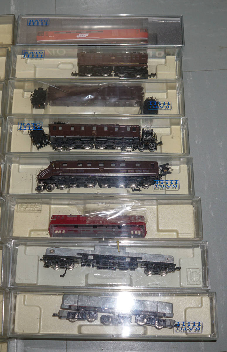 ジャンク電気機関車 電車等　まとめて (EF55を含む)