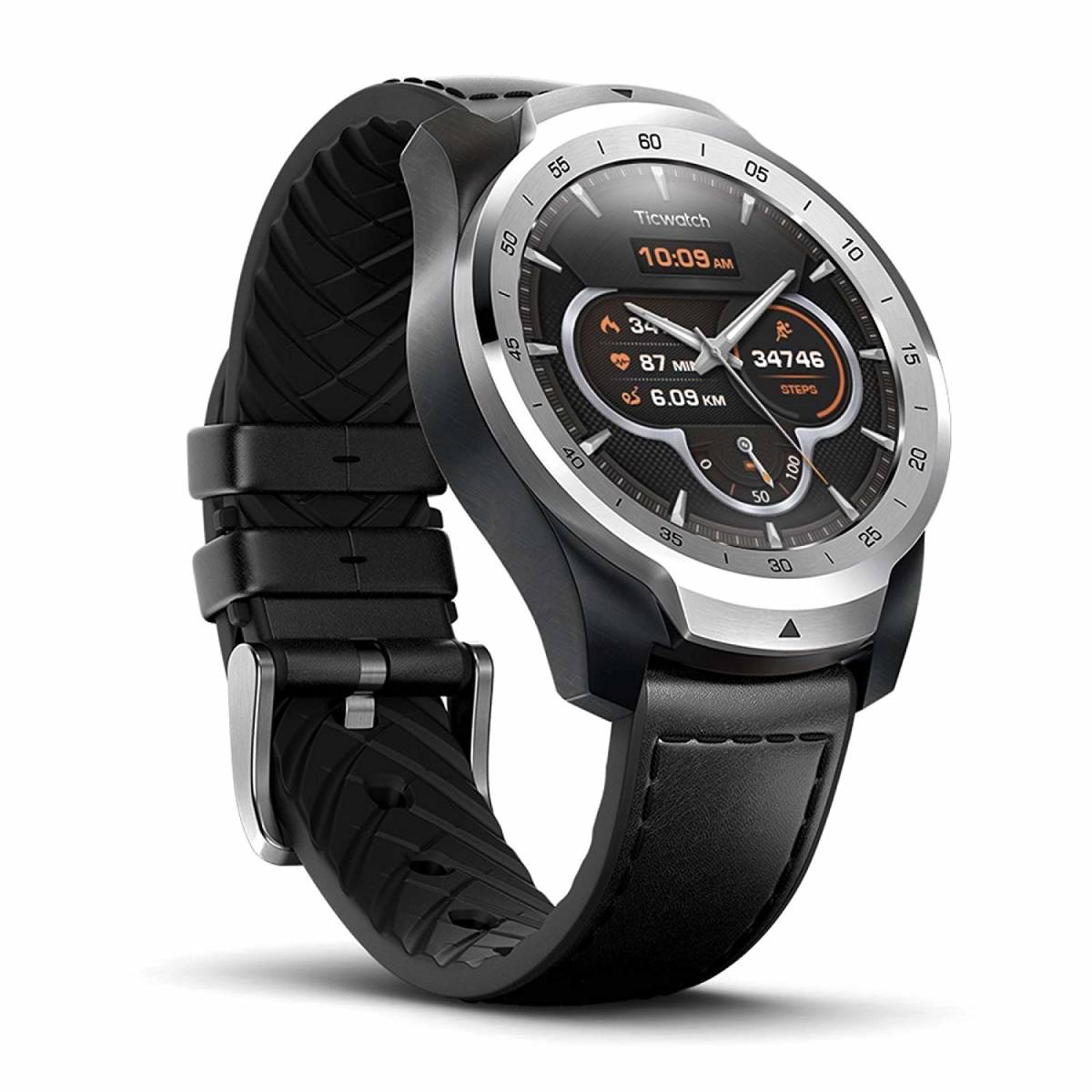 Pro 0 TicWatch OS Wear スマートウォッチ Ticwatch Ultra by 1 GPS 