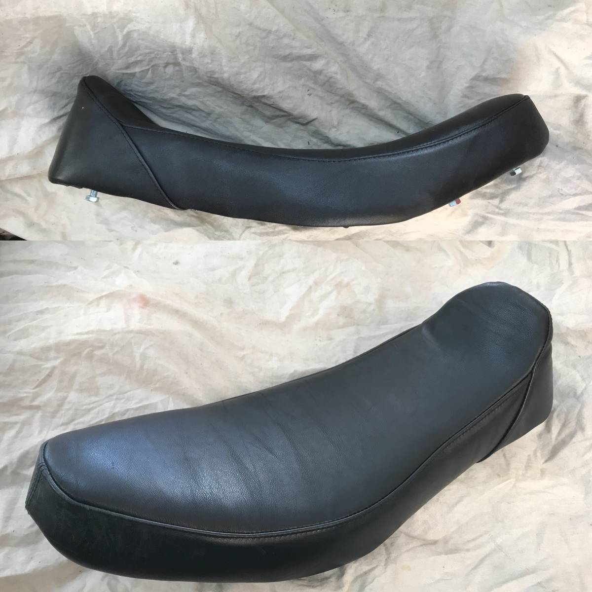 即決 本革製 ベイツ レプリカ TTシート 中古 汎用 BATES ジュリアーリ