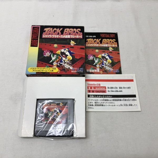 VB VIRTUAL BOY ジャック・ブラザースの迷路でヒーホー!/F3176/6 VB