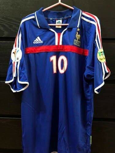 フランス代表 ジダン ユニフォーム EURO UEFA 0 決勝パッチ BOX付き