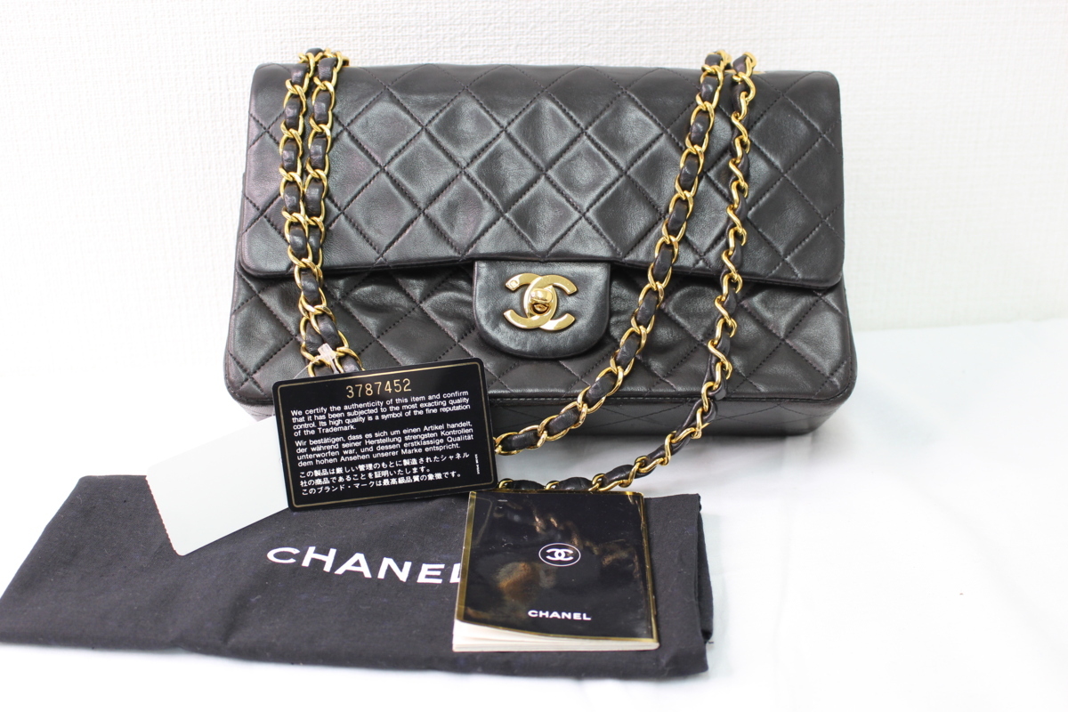 シャネル ココマーク CHANEL ラムスキン マトラッセ CHANEL 