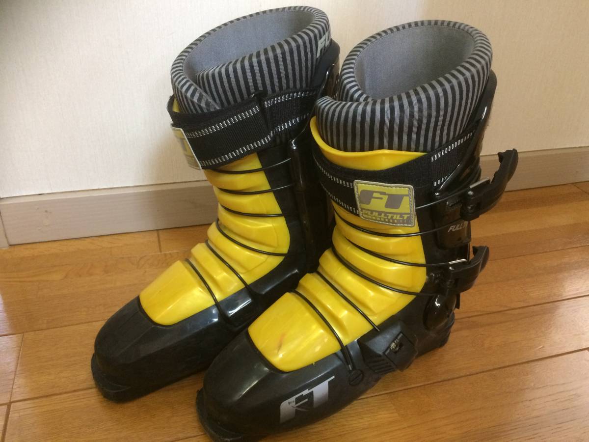 FULL TILT FT スキーブーツ ブラック/イエロー・ブラック/ブラック Full Tilt FT スキーブーツ TILT FULL Drop Kick 27.5 スキーブーツ