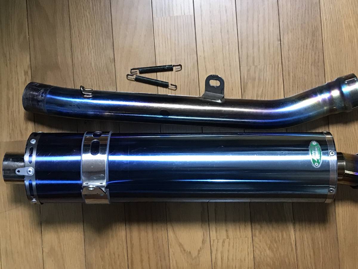 ZZR1400 用 BEET JAPAN NASSERT-R SOLO チタン スリップオンマフラー ZX14 ZZR1400 ZXT40A ZXT40B