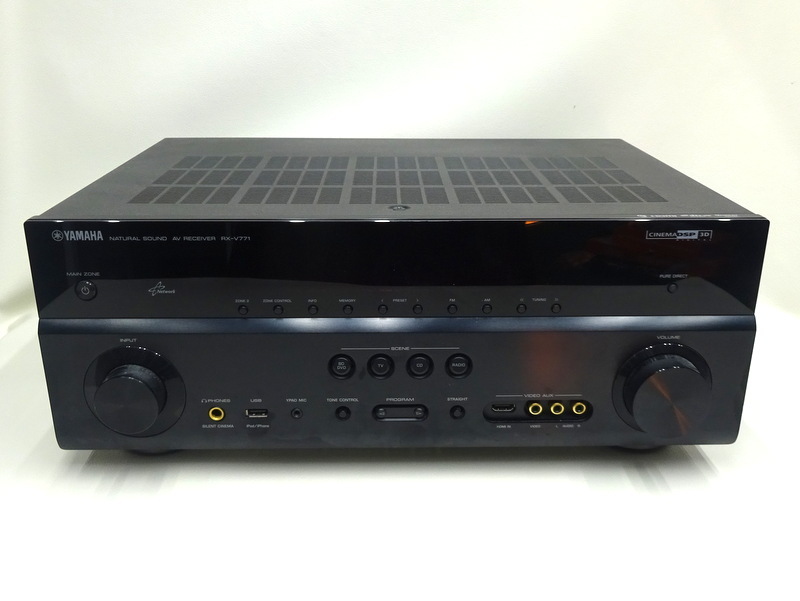 ☆【ジャンク】YAMAHA AVレシーバー RX-V771 NATURAL SOUND AV