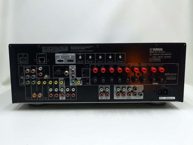 ☆【ジャンク】YAMAHA AVレシーバー RX-V771 NATURAL SOUND AV