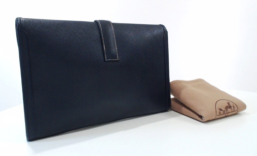 HERMES エルメス ジジェPM クシュベル クラッチバッグ 1円美品