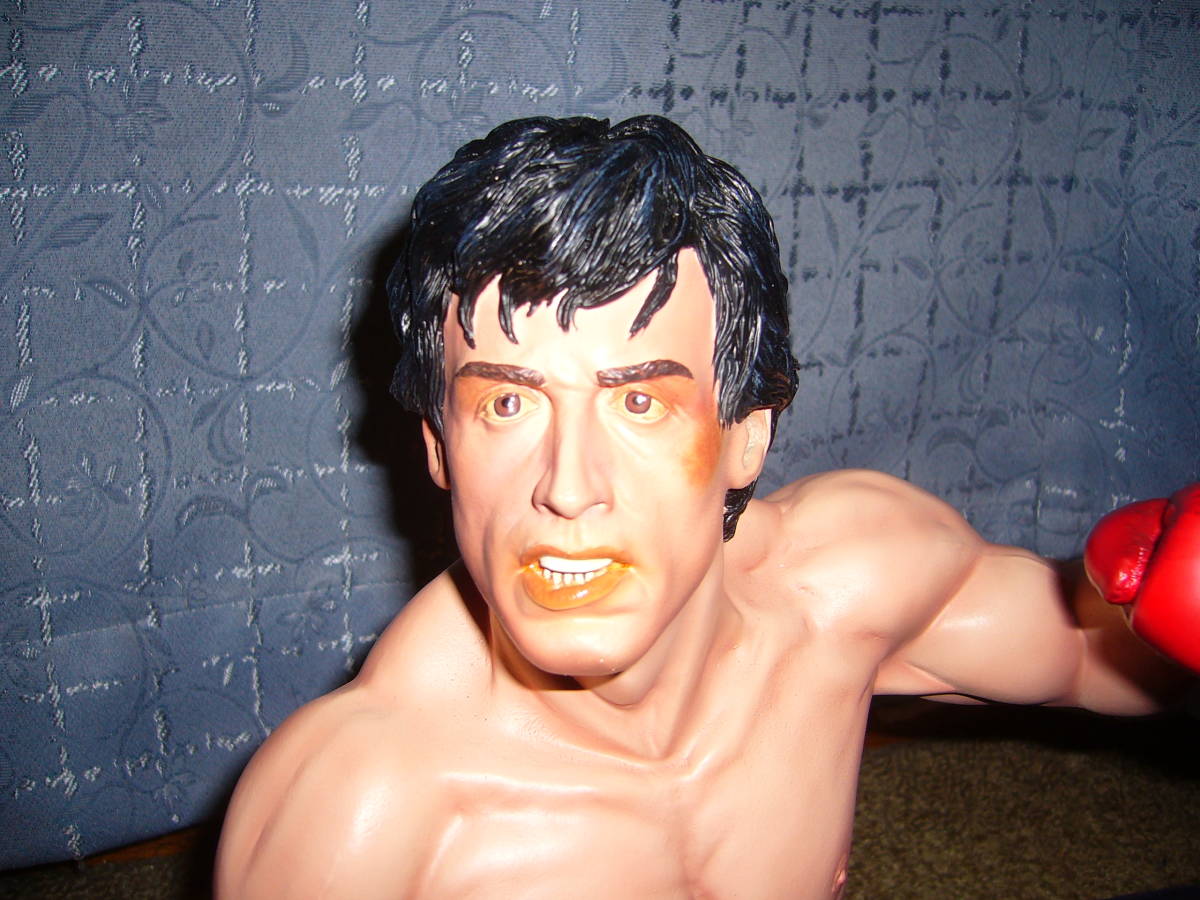 スタローン ロッキー ROCKY スタチュー フィギュア Sylvester Stallone 美品