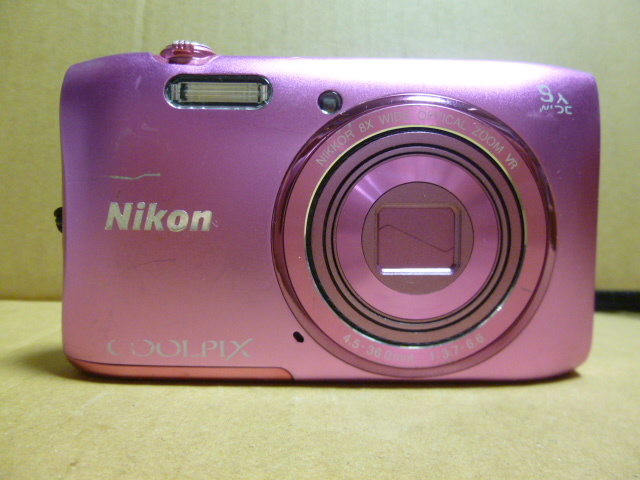 COOLPIX Nikon S3600 コンパクトデジタルカメラ ニコン コンデジ 動作