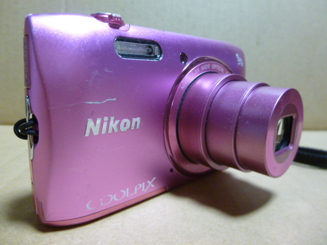 COOLPIX Nikon S3600 コンパクトデジタルカメラ ニコン コンデジ 動作