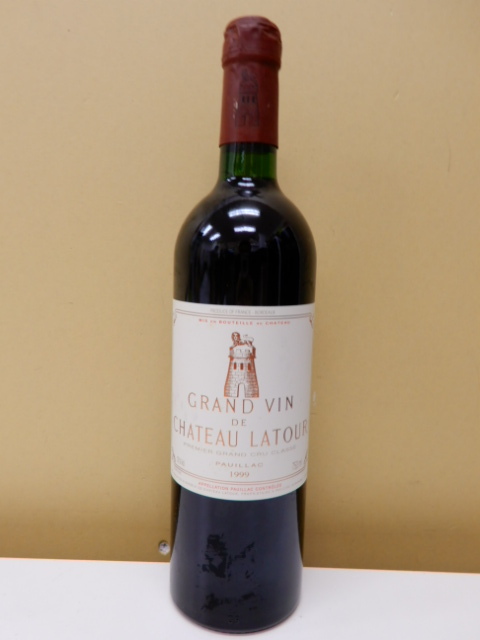 415】 シャトー ラトゥール CHATEAU LATOUR 1999年 750ml 13％ 古酒