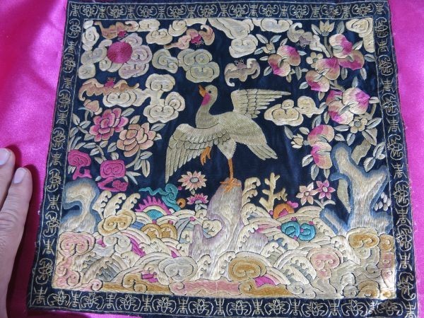 中国の刺繍絵 中国 刺繍絵 書画08]中国蘇州の刺繍画