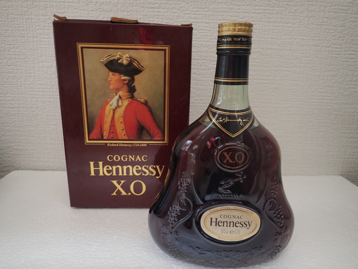 Hennessy 金キャップ ヘネシー ヘネシーXO 未開栓・古酒☆1円スタート 
