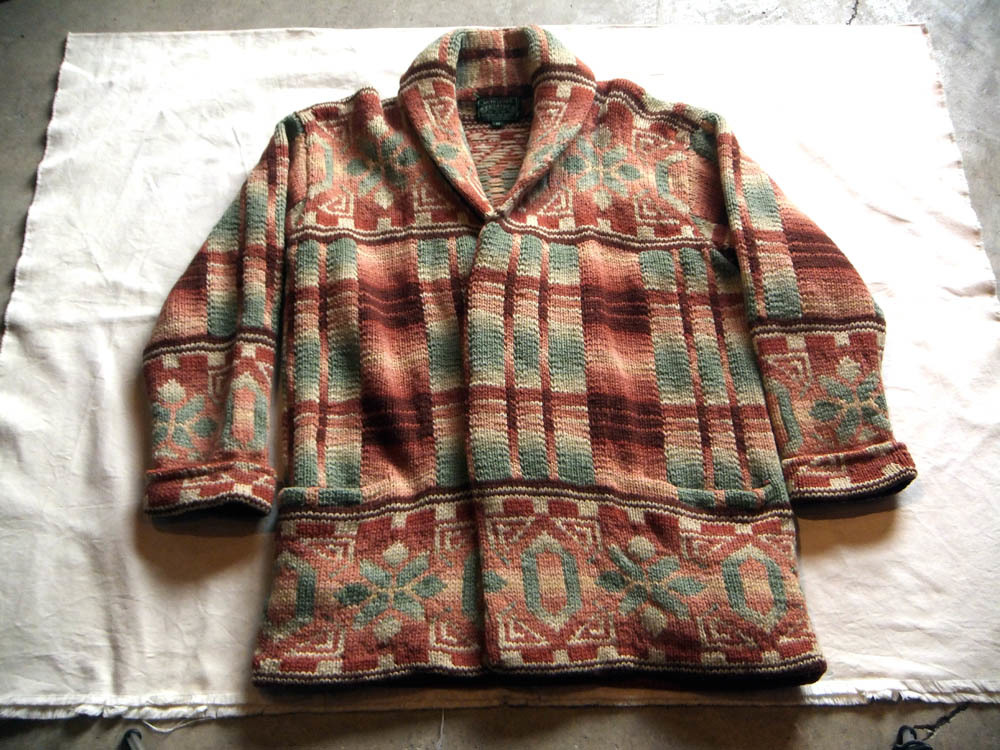 得価，セール POLO COUNTRY RALPH LAUREN ネイティブ柄 ラルフローレン ポロカントリー ビンテージ(セーター)｜売買されたオークション情報、yahooの商品情報をアーカイブ公開 - オークファン 男性用