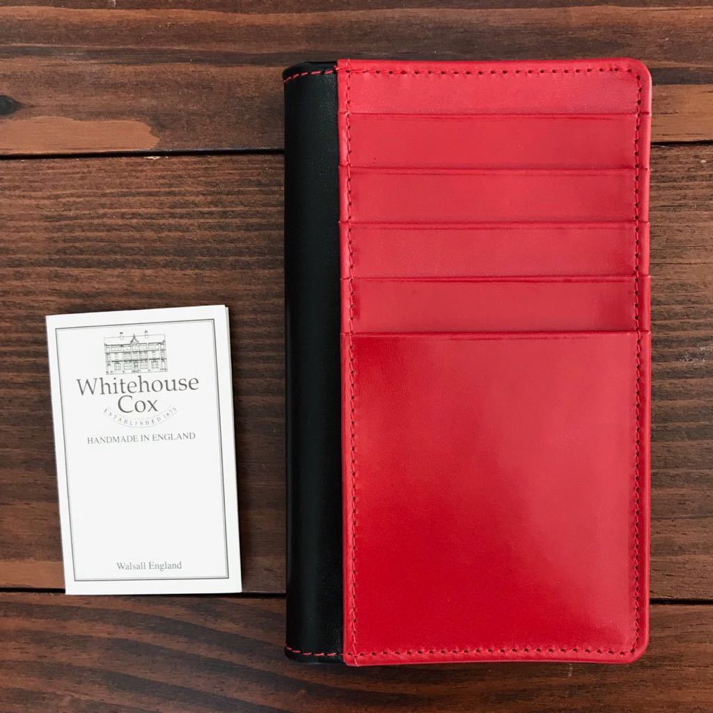 新品 UA 別注！Whitehouse Cox ホワイトハウスコックス 財布 長財布 