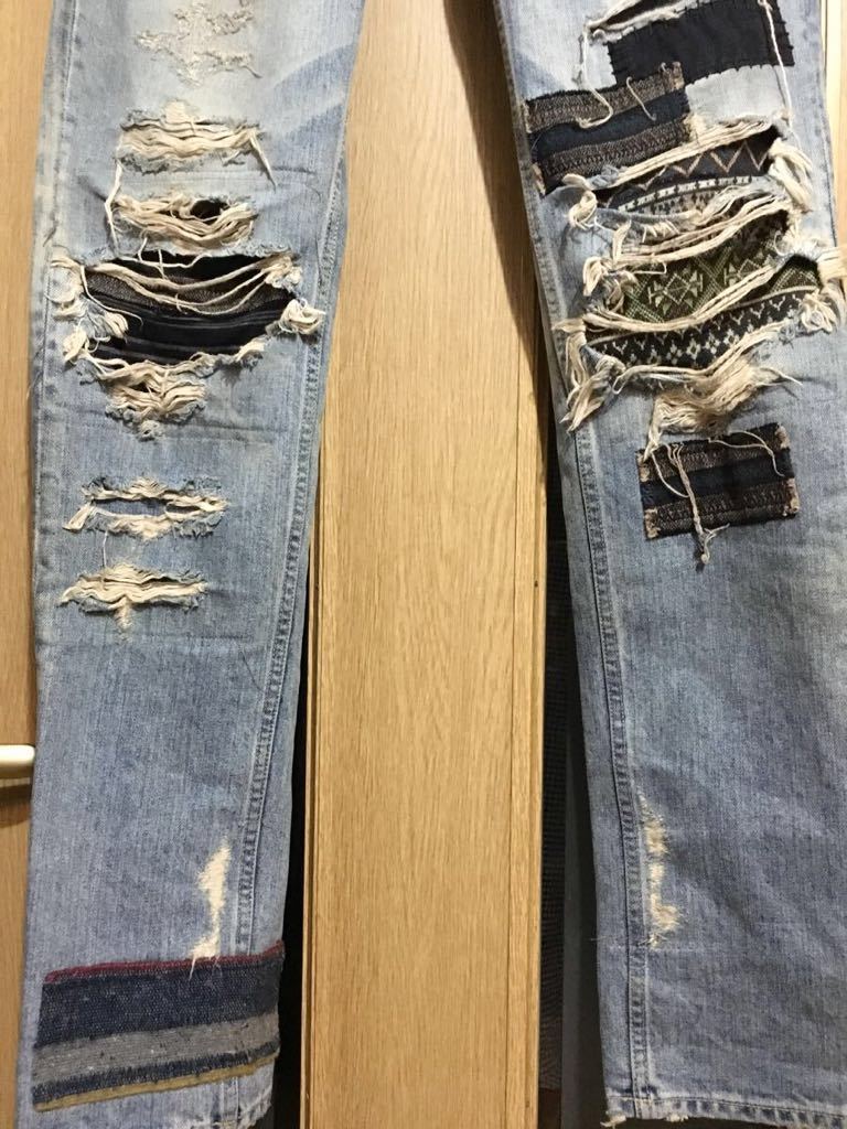 エゴトリッピング ジプシー デニム パンツ tetei ego tripping 