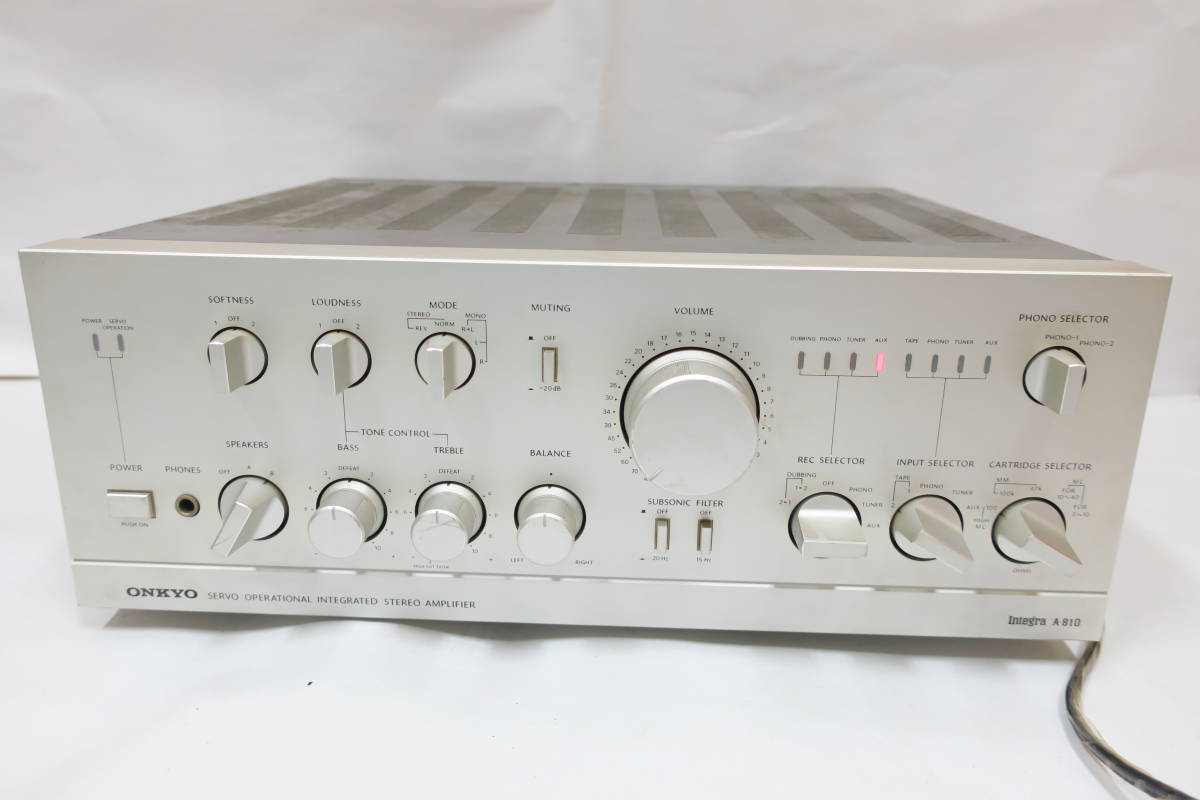 オンキョー ONKYO A-810 アンプ ONKYO Integra Yahoo オンキョー ONKYO A-810 アンプ ONKYO Integra Yahoo