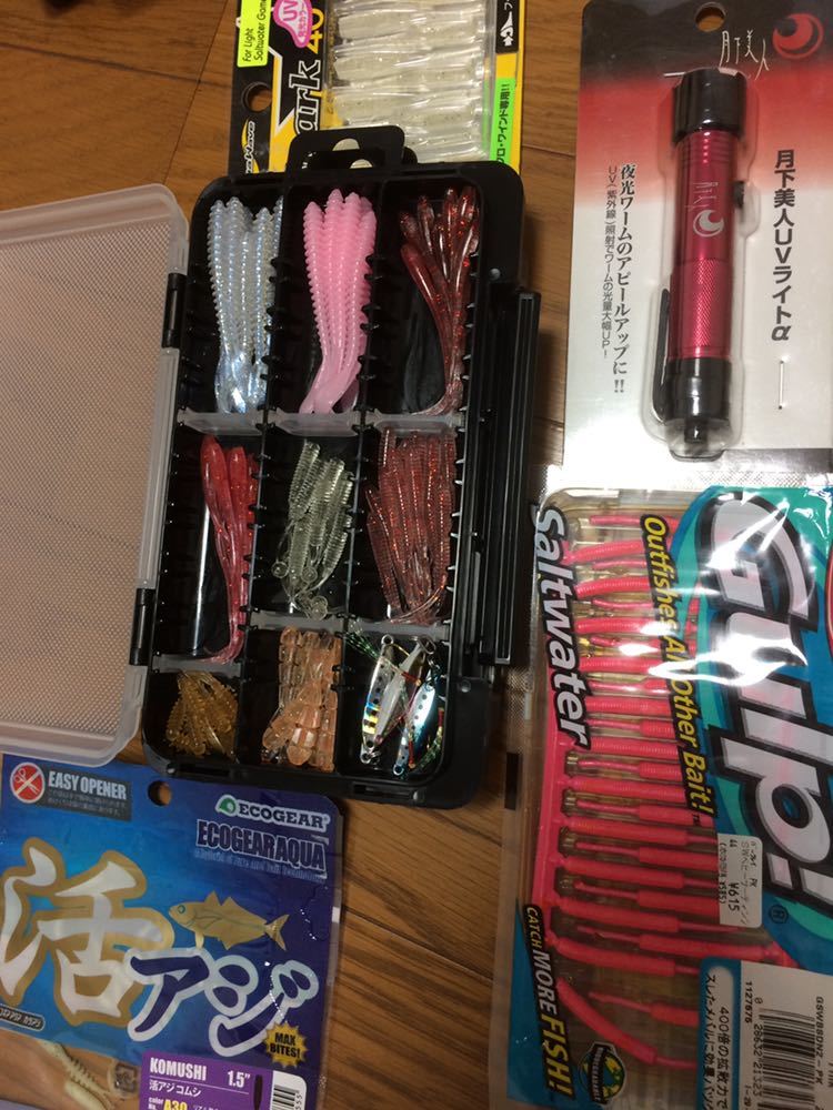ワーム アジング セット 釣具 Japan (ジグヘッド アジングセット