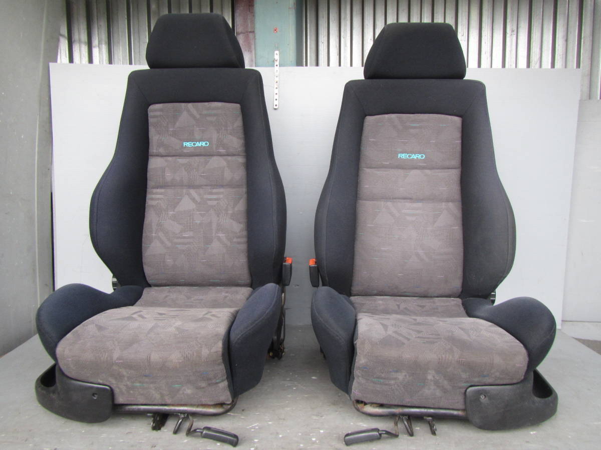 H6年 ゴルフ3 GTi ABF 純正 レカロ フロント 左右 /80(20)翌【D0110TA-2】個人宅発送不可(福山通運営業所止め発送)