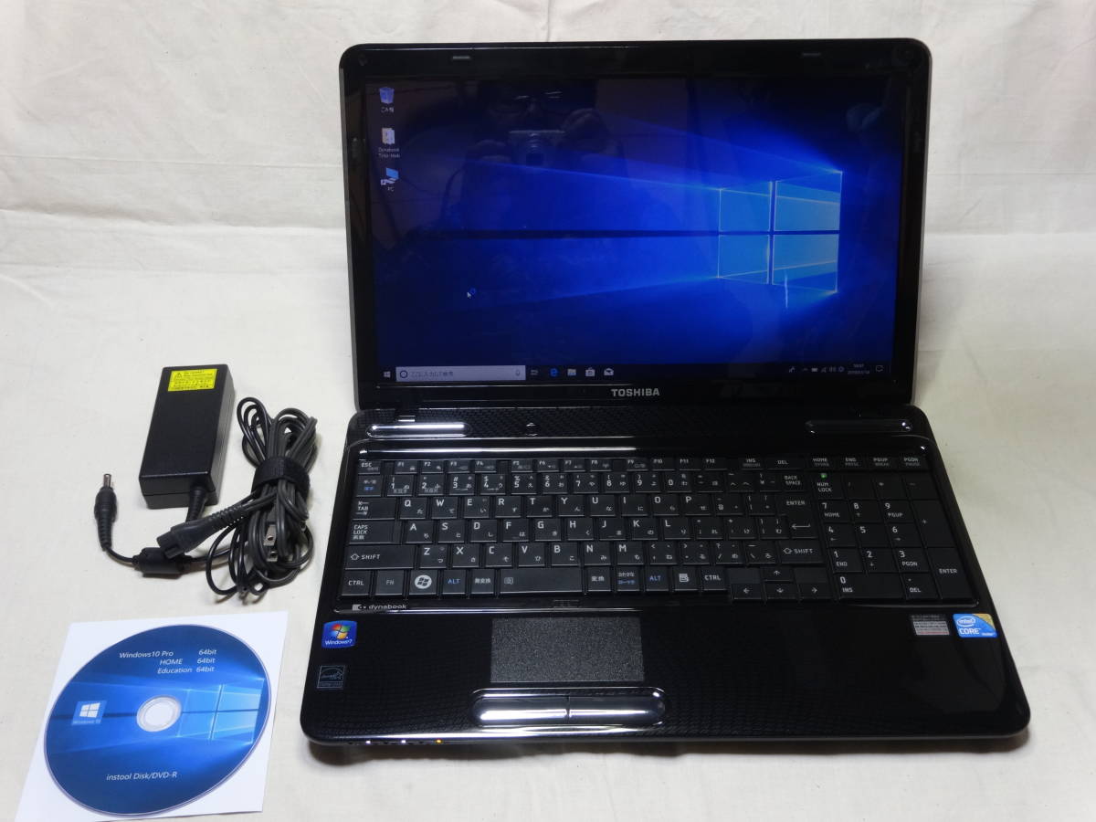 ★Dynabook★T350-36AB/i5-460M-2.53GHz/15.6型/4GB/500GB/Win10/Used品