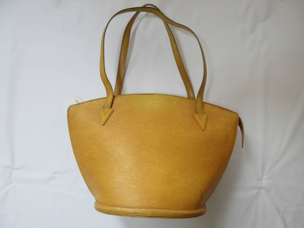 【正規品】 LV041 LOUIS VUITTON ルイヴィトン ショルダーバッグ エピ サンジャック M52269 AS1915 黄色 イエロー