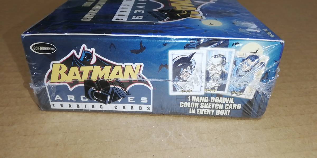 新品 未開封 バットマン トレカ 1BOX 手書きカード入り 　トレーディング カード ボックス BOX 一箱　BATMAN ARCHIVES　トレカ 福袋