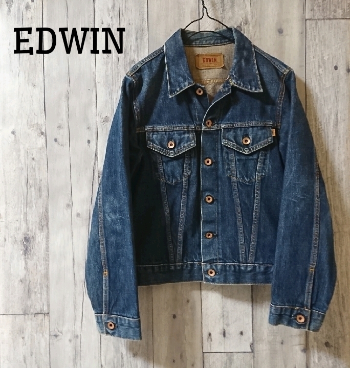 メンズ(トップス)【EDWIN】☆エドウィン☆デニムジャケット☆Gジャン
