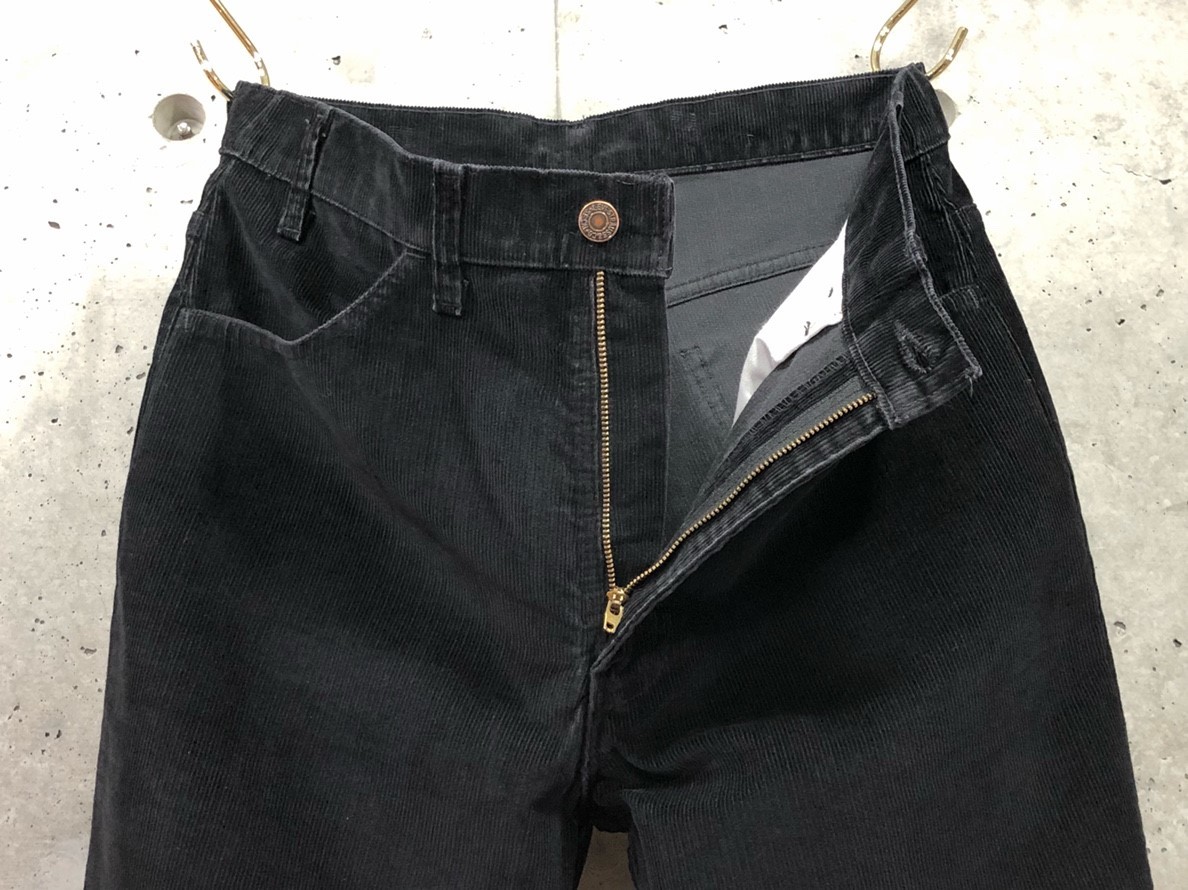 希少 《 Mint Condition / Black Corduroy 》 80s ビンテージ 【 Levis