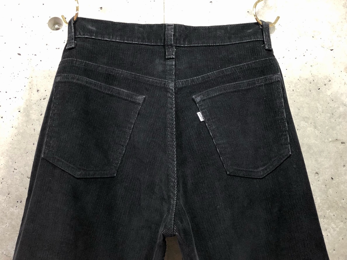 希少 《 Mint Condition / Black Corduroy 》 80s ビンテージ 【 Levis 