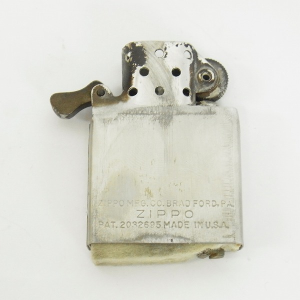 ZIPPO ジッポー ビンテージ zippo ヴィンテージ スチール製 Zippo スチール 1951〜1953年 企業もの PAT ライター スチール製ライター MAVAZI | スチールの通販