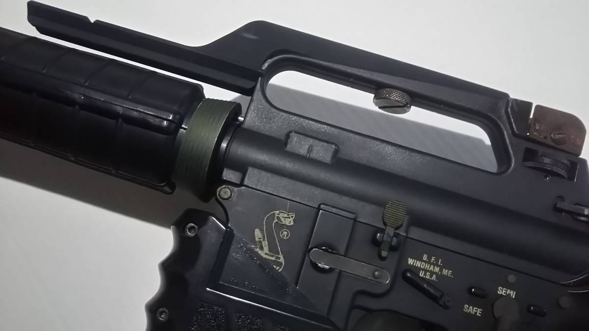 実物 Aimpoint純正 M4/M16 キャリングハンドル用 グースネックマウント