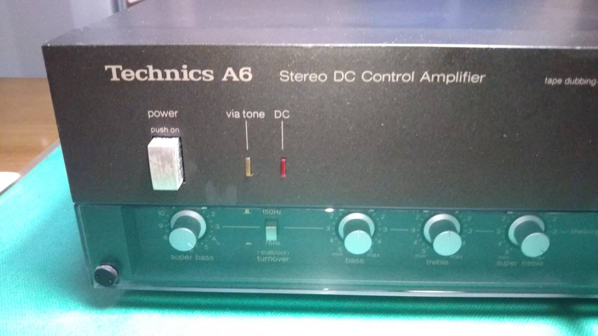 ★現状品★ テクニクス プリアンプ コントロールアンプ SU-A6 technics テクニクス A6 コントロールアンプ テクニクス SU-A6