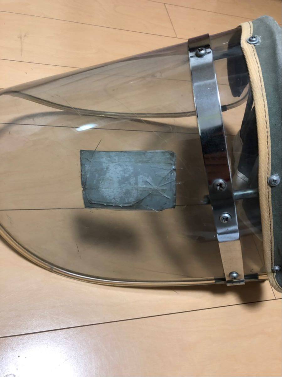 風防 旧車 当時物 CBX 旭 GS : 族ハン3 キジマ六角グリップ 絞りアサヒ