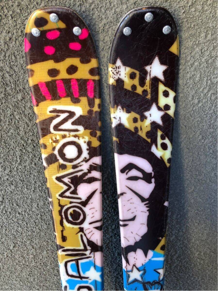 0 Salomon Teneighty 161cm Skis Twin freestyle All Mtn skis FLYER 