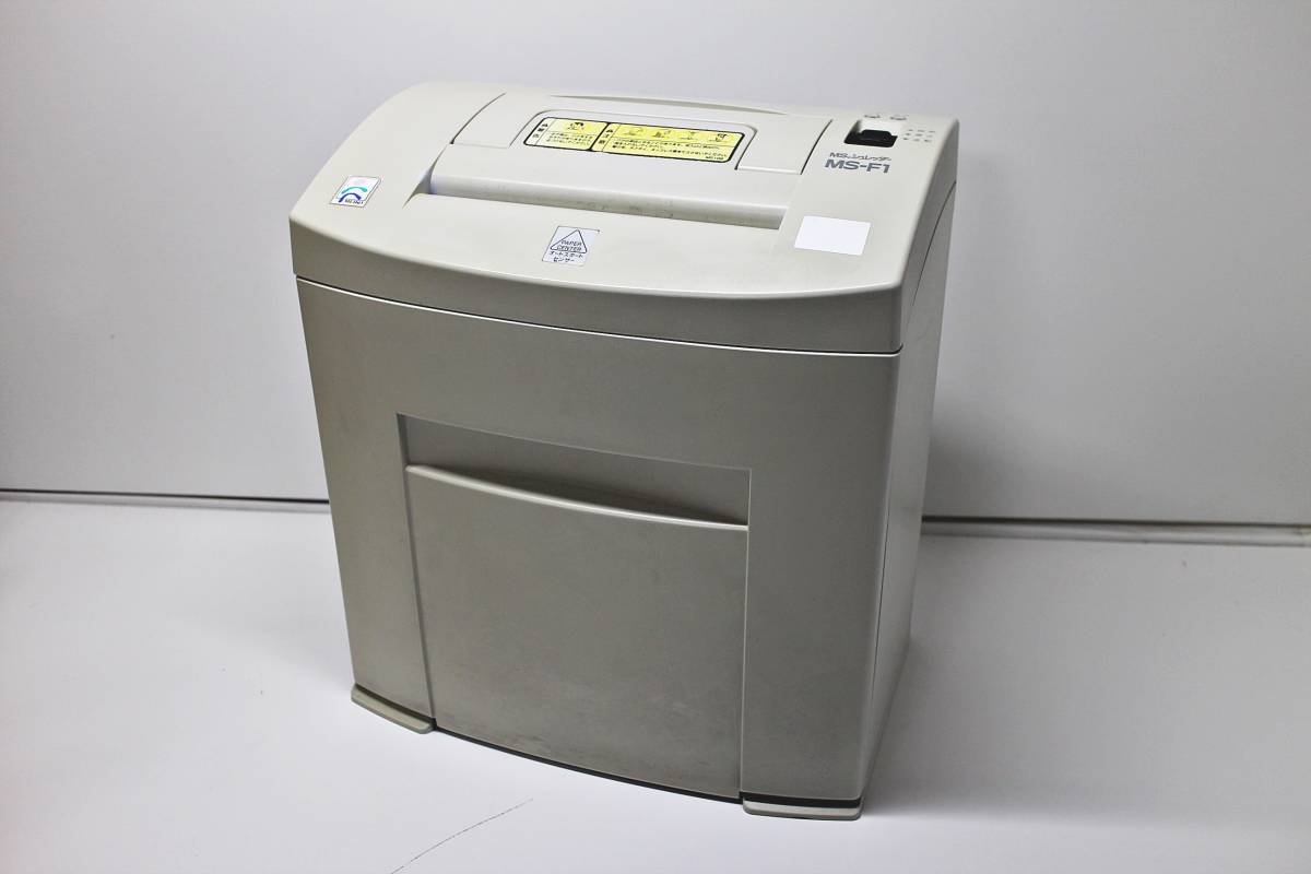 明光商会　MS-F1 MS シュレッダー　オフィス　業務用　最大裁断数7枚　A4