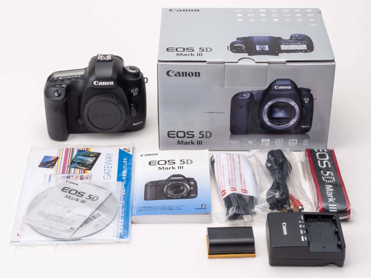 Mark 5D EOS III Canon キヤノン ボディ #21544 ショット数1，999枚